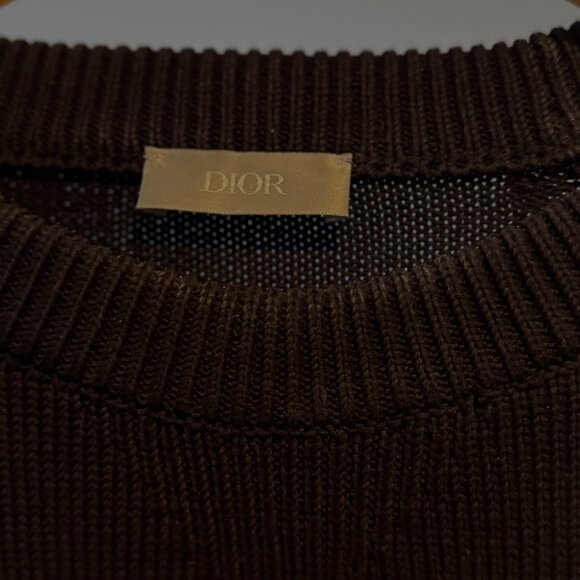 Sweater with Dior Oblique Inserts - Picture 5 of 6